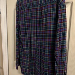 Chaps Vibrant Plaid Button-Down Shirt